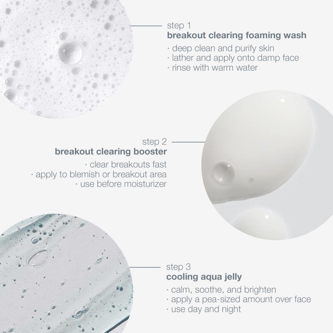 Dermalogica Clear Start Breakout Clearing Kit 3 Pcs Set