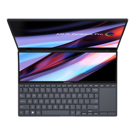 Asus Zenbook Pro Duo 14", 12.7" Secondary Screen Touchscreen Gaming Laptop Core i9-13900H 32GB 1TB Ssd Geforce RTX 4050 6GB