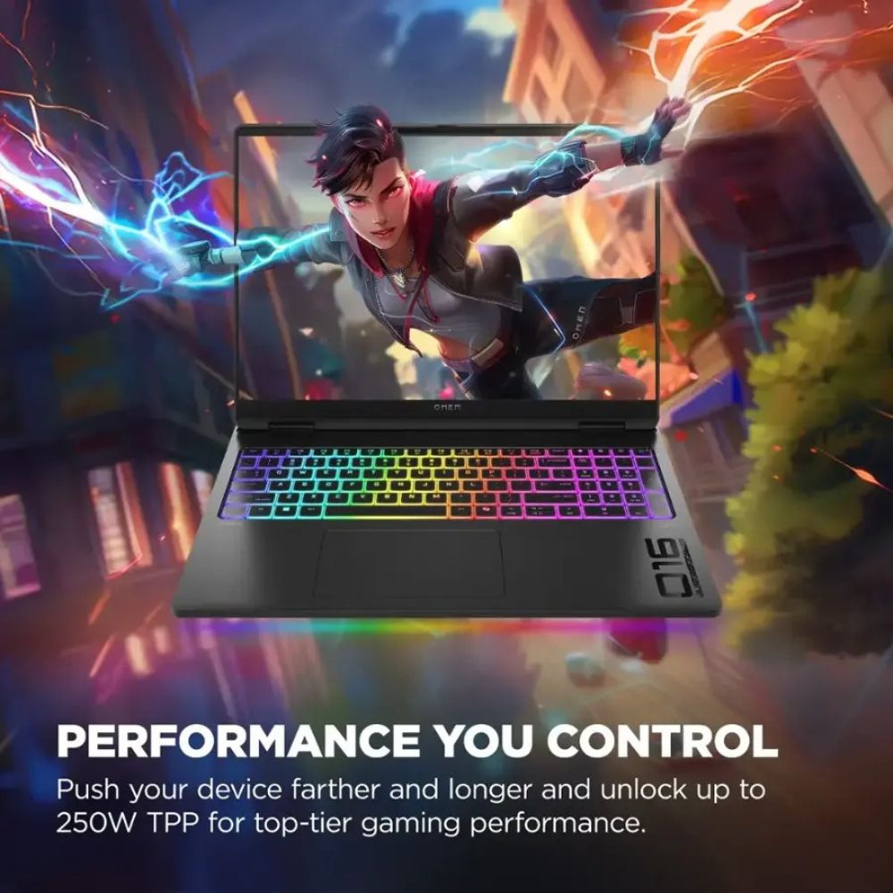 HP Omen 16-ah0033dx Gaming Laptop, Intel Core Ultra 9 275HX, 32GB RAM, 1TB SSD, NVIDIA RTX 5080, 16" 240Hz QHD+, Windows 11 – BRAND NEW