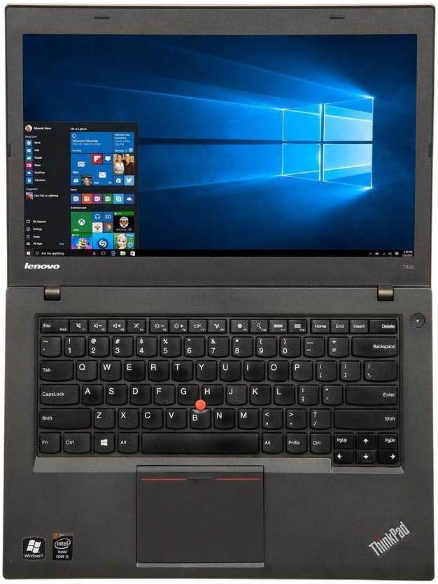 Lenovo Thinkpad Laptop 14.1" Core i7-4800 12GB 256GB SSD Ref +A WF244