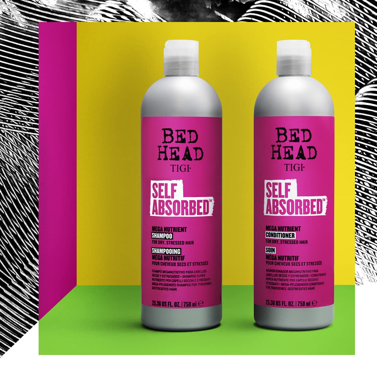 Self-Absorbed Shampoo and Conditioner Pack - 25.36 oz/750ml