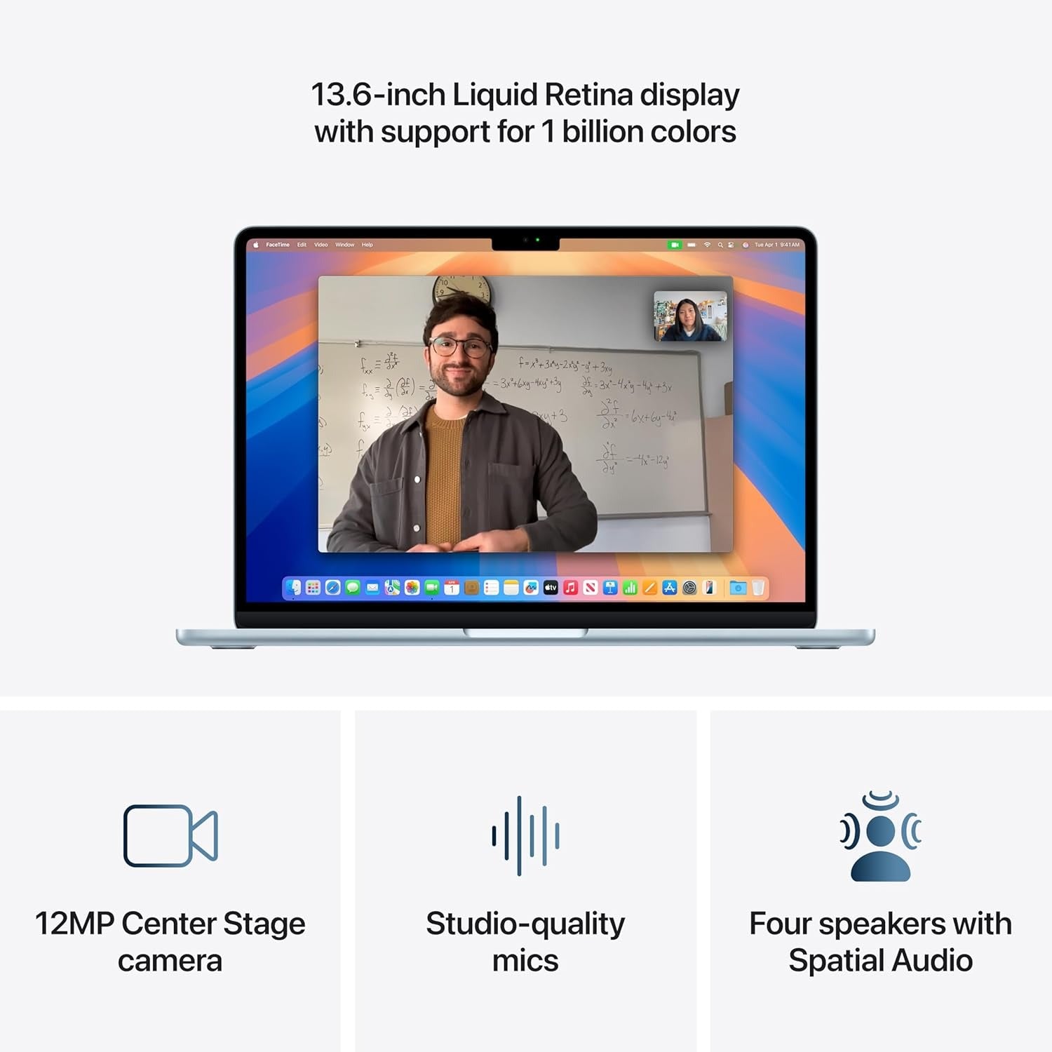 Apple 2025 MacBook Air 13" Laptop, M4 Chip, 16GB Unified Memory, 256GB SSD, Liquid Retina Display, Touch ID – BRAND NEW