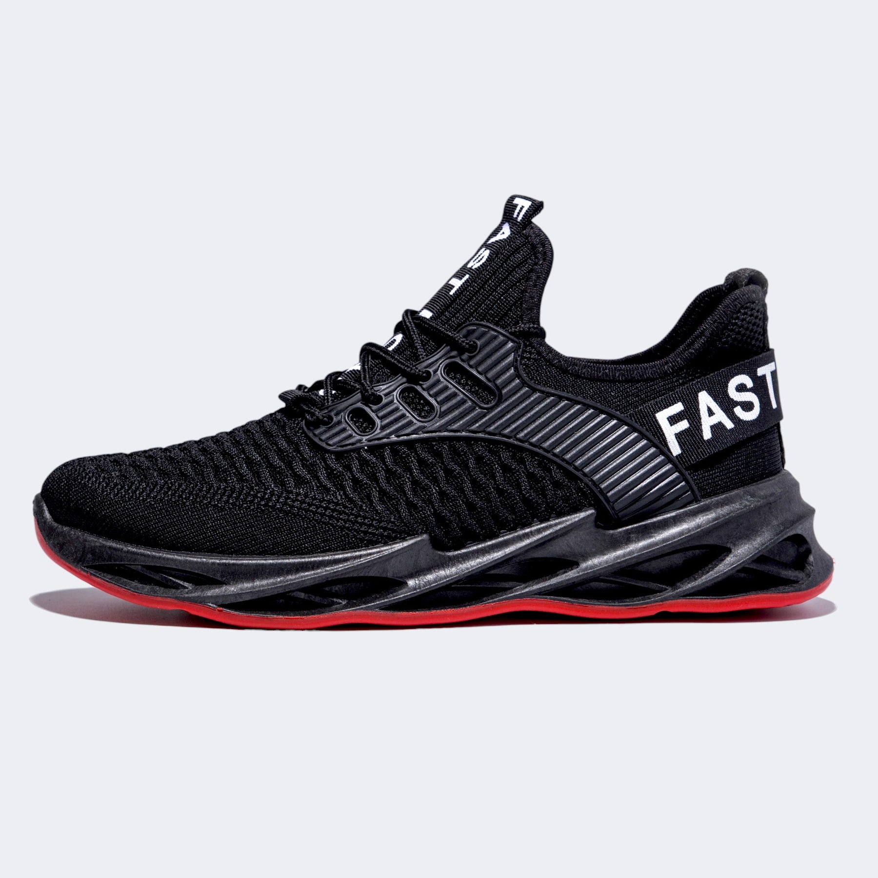 Fast Road Ablaze Mesh Runners Black