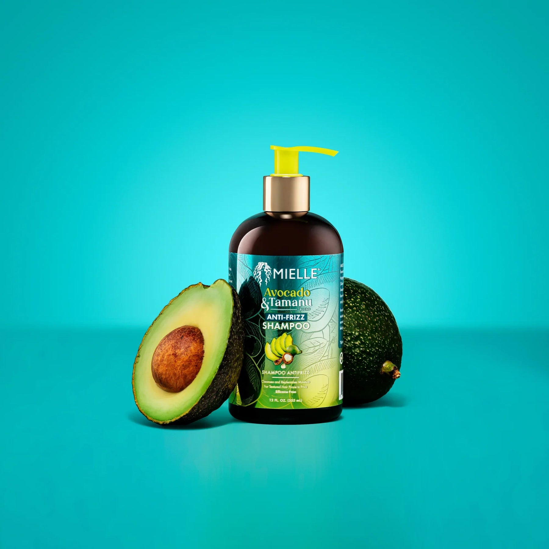 Mielle Avocado & Tamanu Anti-Frizz Shampoo 12.0 oz / 355mL