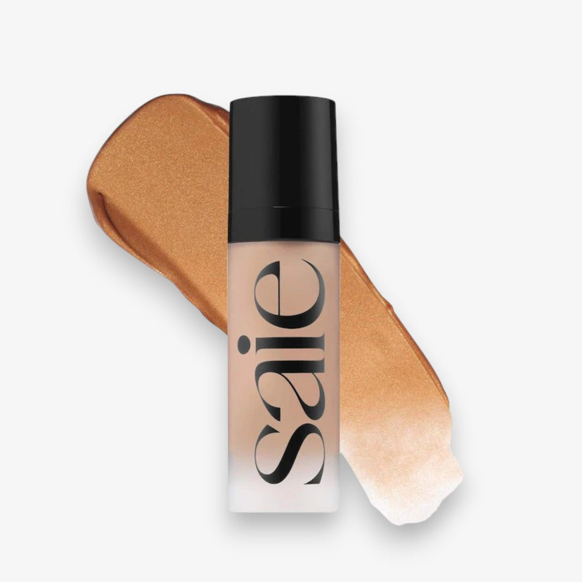 Saie Mini Glowy Super Gel Lightweight Dewy Multipurpose Illuminator Sunglow 0.5 oz / 15 mL