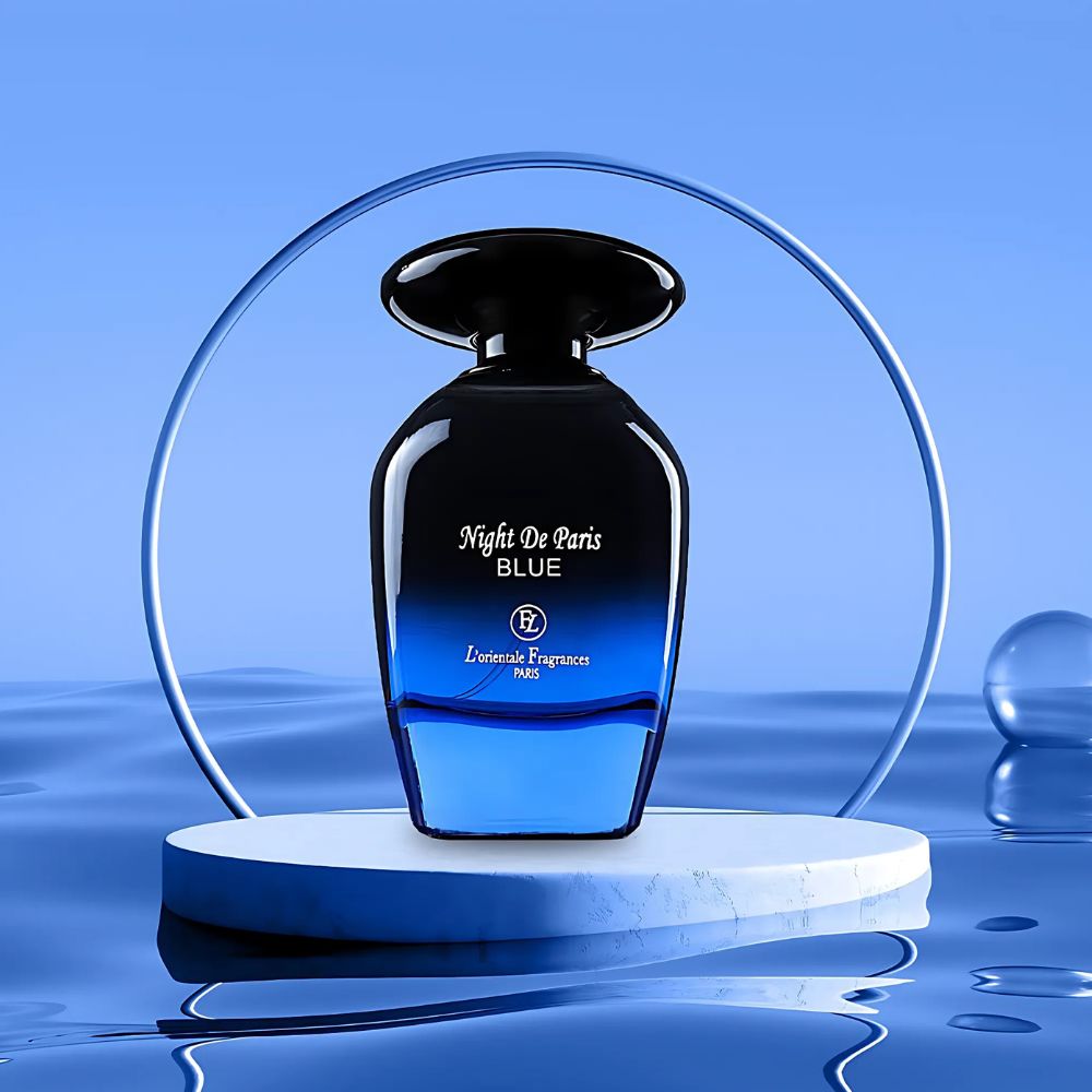 Night De Paris BLUE by L'orientale Fragrances Eau De Parfum Unisex 3.3 oz