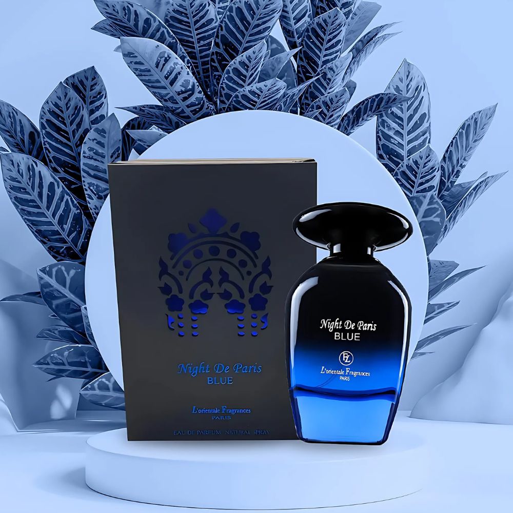 Night De Paris BLUE by L'orientale Fragrances Eau De Parfum Unisex 3.3 oz
