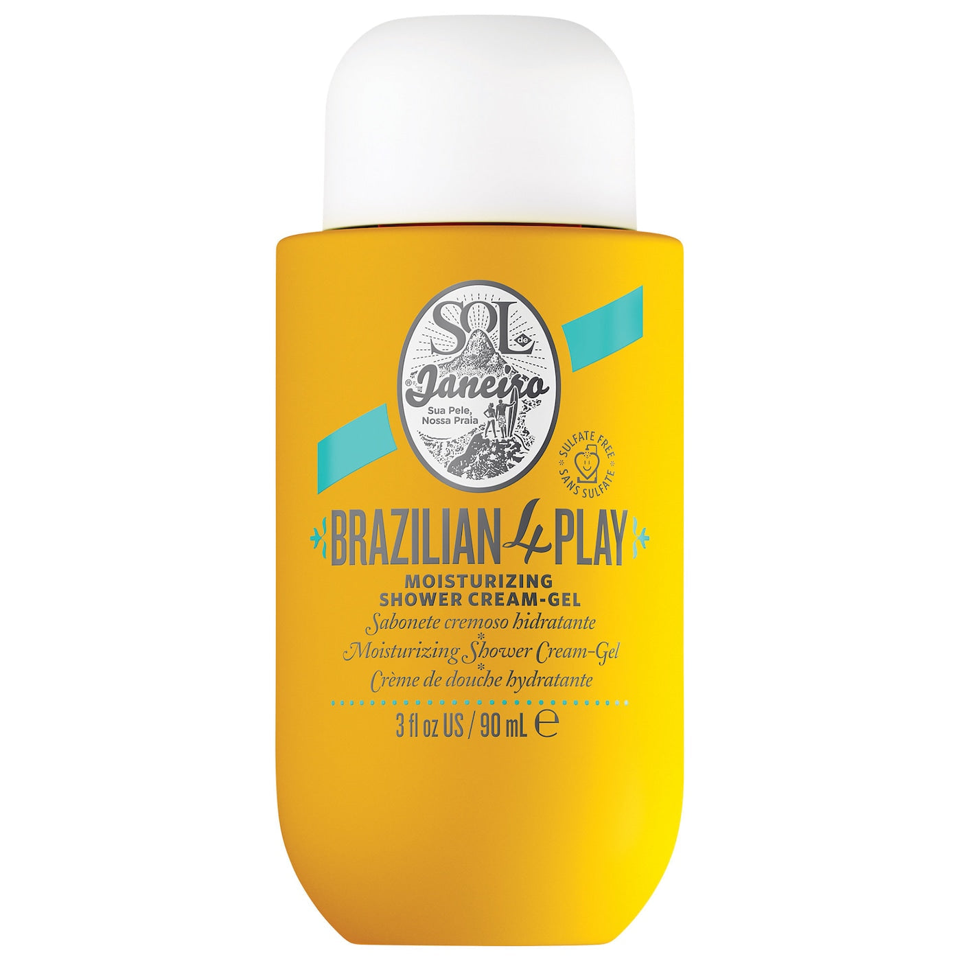Brazilian 4 Play Moisturizing Shower Cream-Gel - 90ml