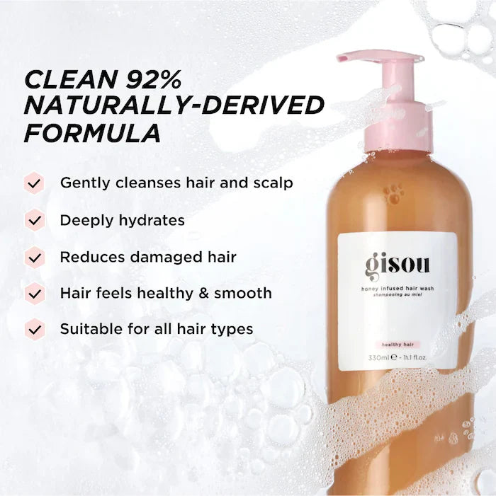 Gisou Mini Honey Infused Hair Wash Shampoo - 2.5 fl oz / 75ml