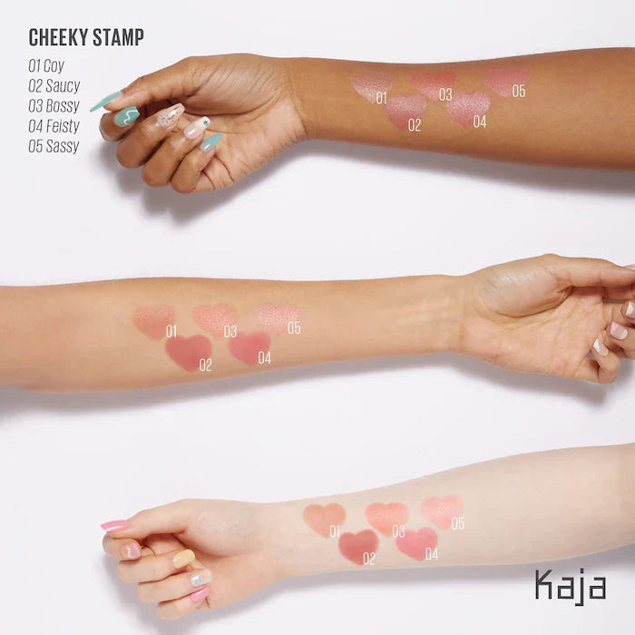 Kaja Cheeky Stamp Blendable Blush 0.17 oz/ 5 mL