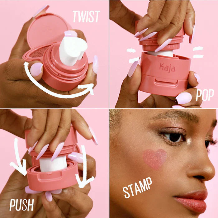 Kaja Cheeky Stamp Blendable Blush 0.17 oz/ 5 mL