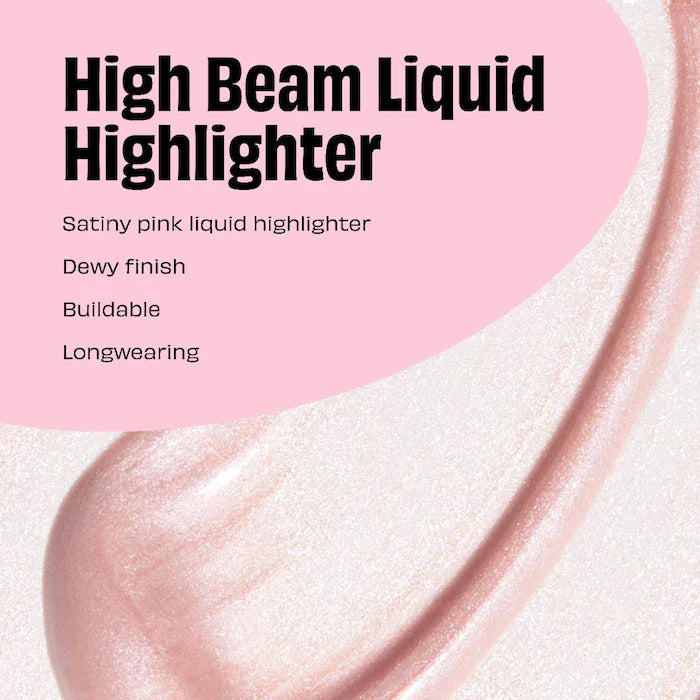 Benefit High Beam Satin Pink Liquid Highlighter 2 / 6ml