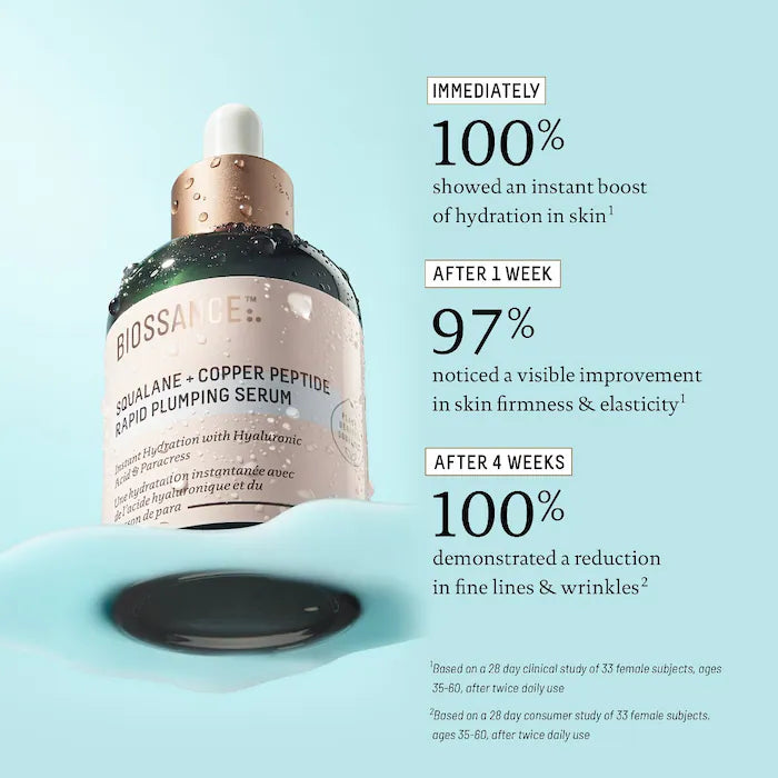 Biossance Rapid Plumping Serum 1.69 oz/50 mL