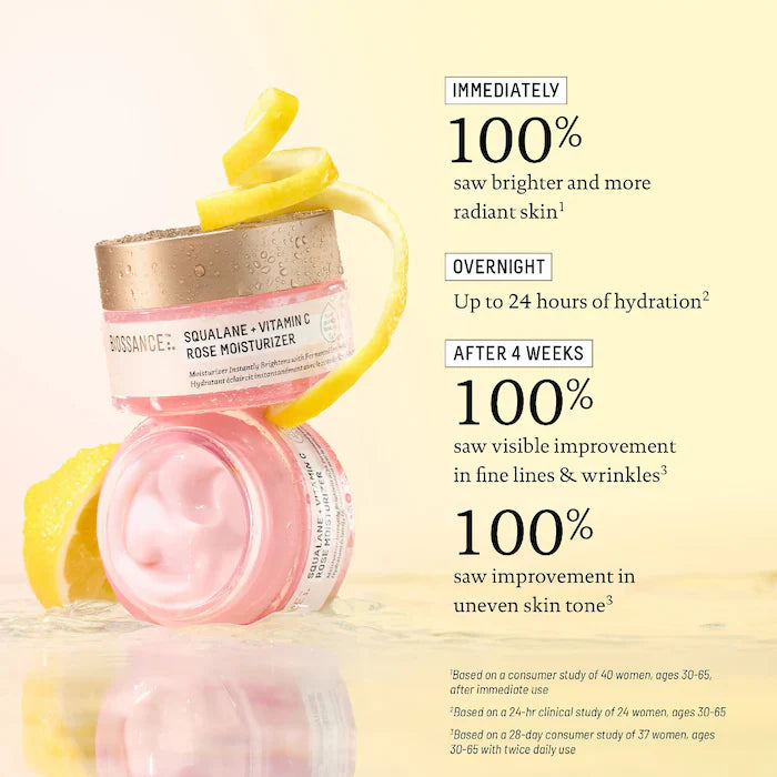 Biossance Rose Brightening Moisturizer 1.69 oz/50 mL