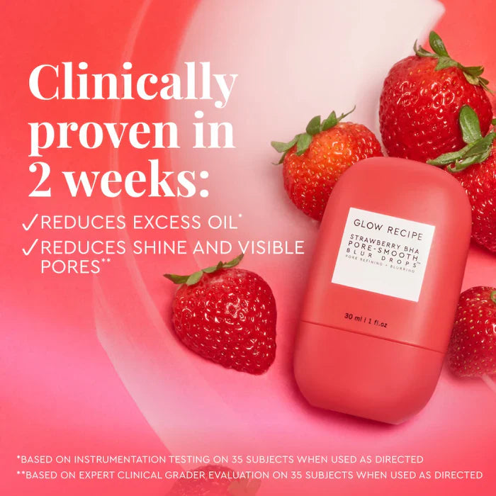 Glow Recipe Strawberry Pore-Smooth Blur Drops 1 oz / 30 mL