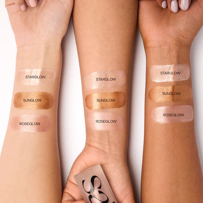 Saie Mini Glowy Super Gel Lightweight Dewy Multipurpose Illuminator Sunglow 0.5 oz / 15 mL