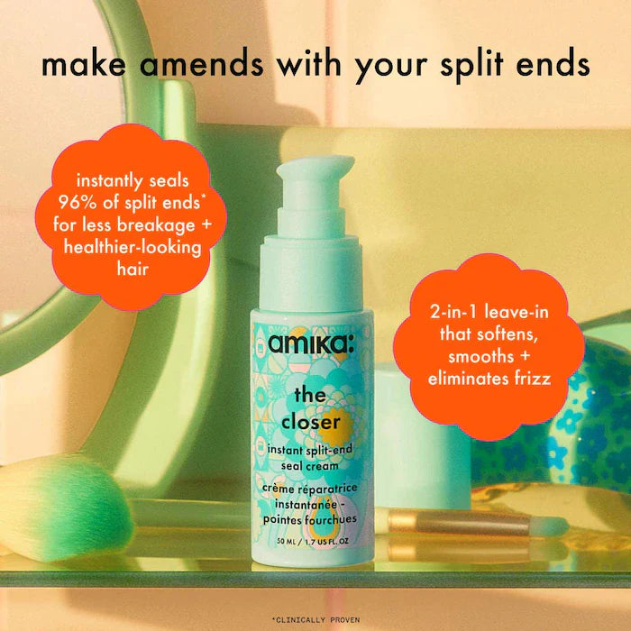 Amika The Closer Instant Hair Repair Cream 1.7 oz/ 50 mL