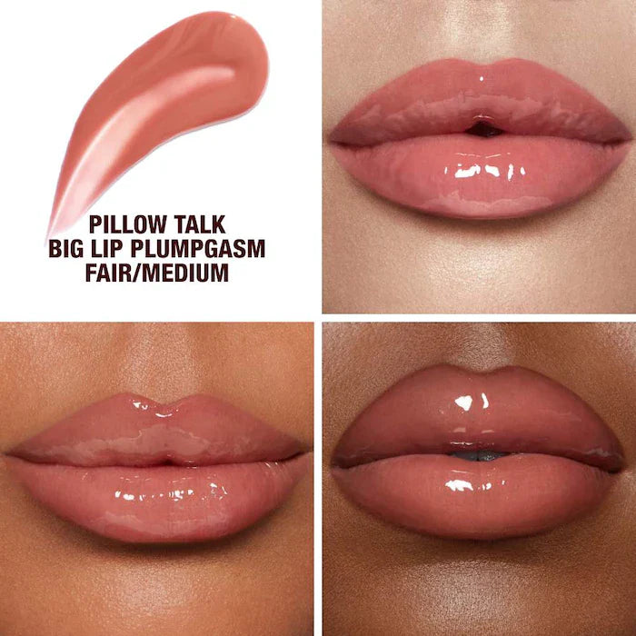 Charlotte Tilbury Pillow Talk Big Lip Plumpgasm Plumping Lip Gloss 0.18 oz