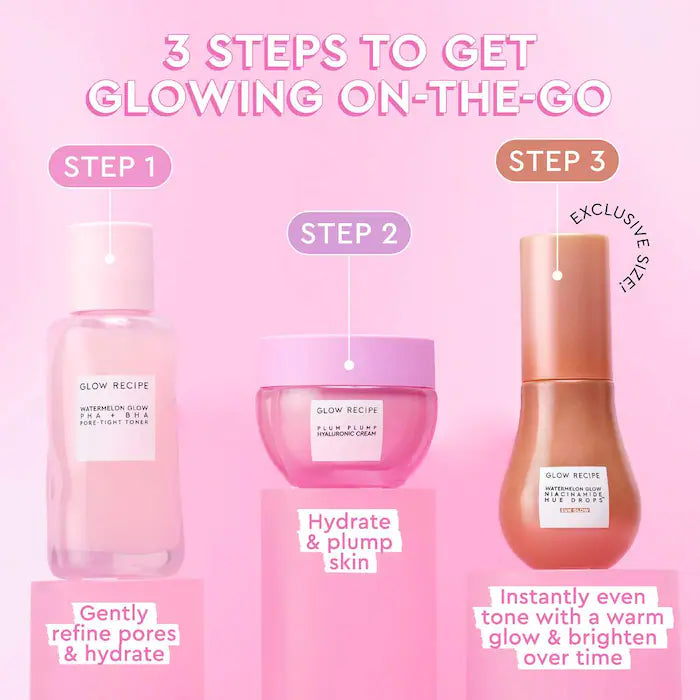 Get Glowing With Me Kit with Hue Drops Tinted Serum