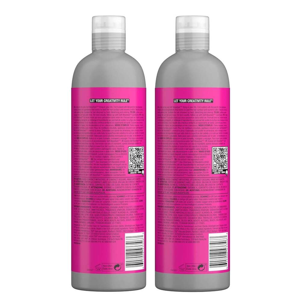 Self-Absorbed Shampoo and Conditioner Pack - 25.36 oz/750ml