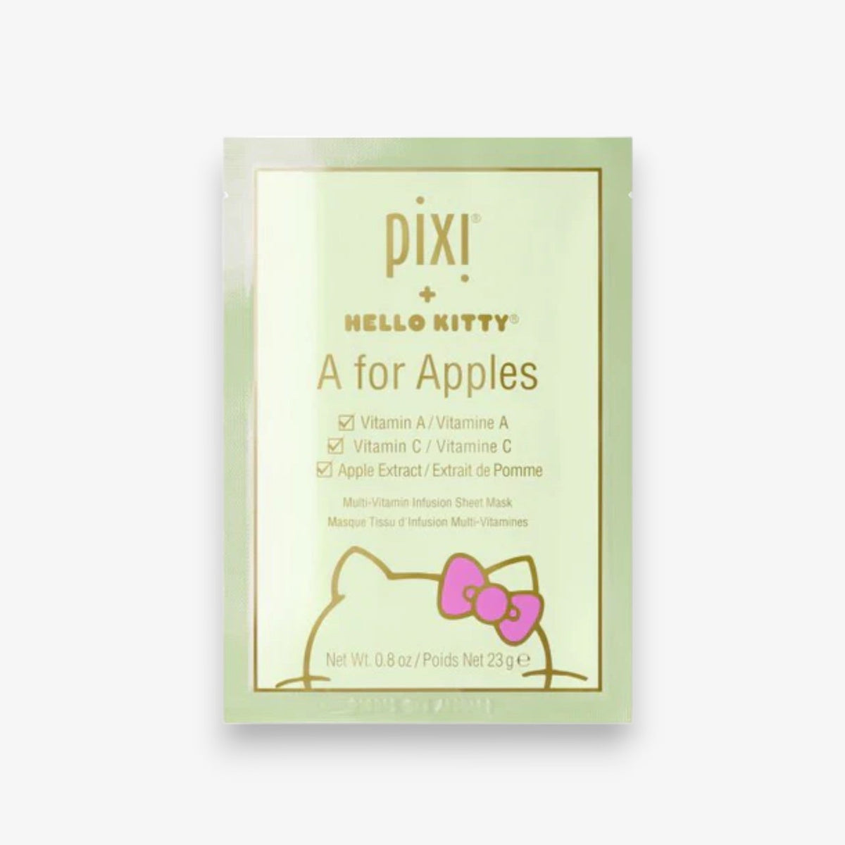 Hello Kitty A for Apples Sheet Mask 3 x 23 g / 0.8 oz