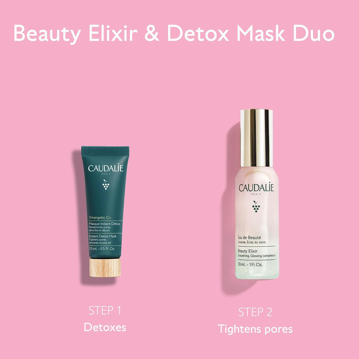 Beauty Elixir & Detox Mask Travel Size Duo