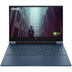 HP Victus 15-FA0033DX Gaming Laptop, Intel Core i5-12450H, 8GB RAM, 512GB SSD, NVIDIA GeForce RTX 3050 4GB, 15.6" FHD 144Hz, Windows 11, Blue (9T9R8UA#ABA) BRAND NEW