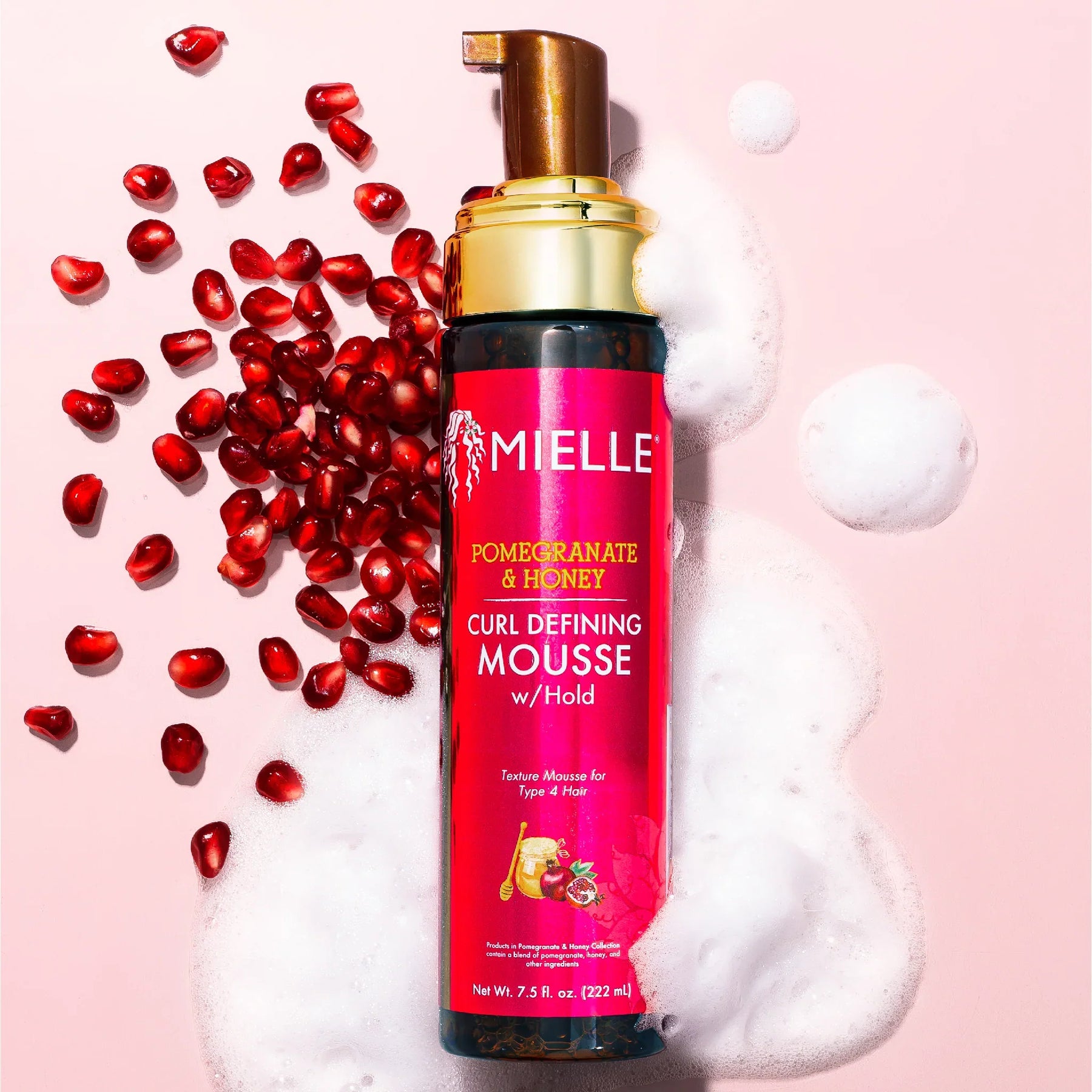 Pomegranate & Honey Curl Defining Mousse With Hold 7.5 oz / 222ml