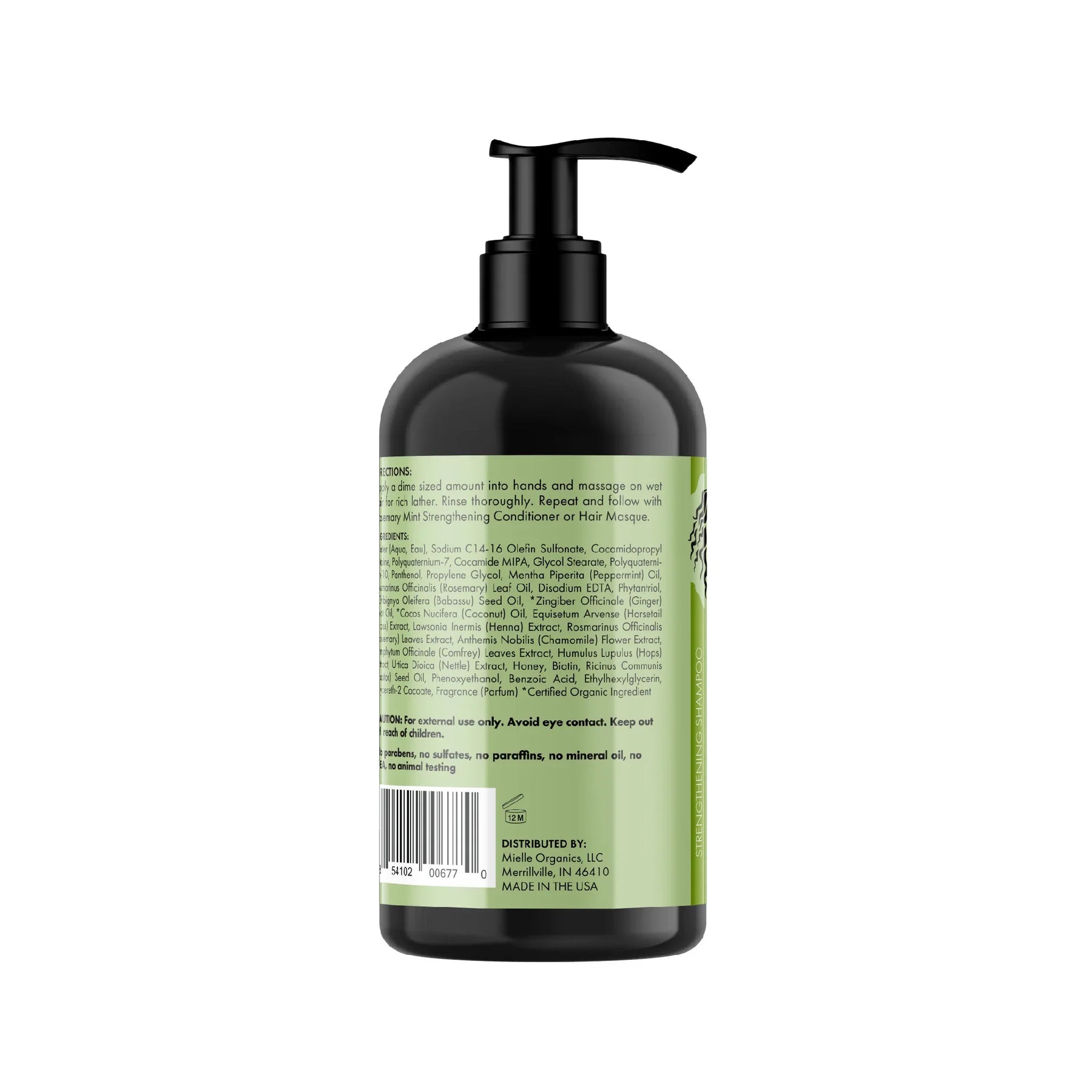 Rosemary Mint Strengthening Shampoo 12 oz / 355g