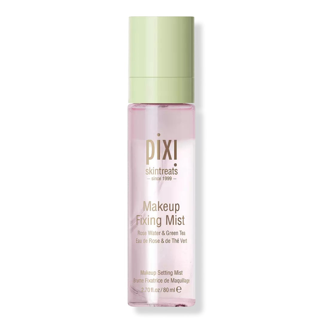 Makeup Fixing Mist with Rose Water and Green Tea - Pixi