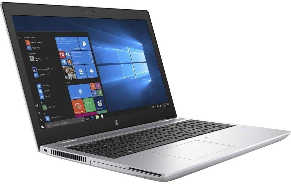 HP EliteBook 650 G4, Intel Core i5 8th Gen, 16GB RAM, 256GB SSD, USB 3.0, Webcam, 15.6" HD, Windows 10 Refurbished A+