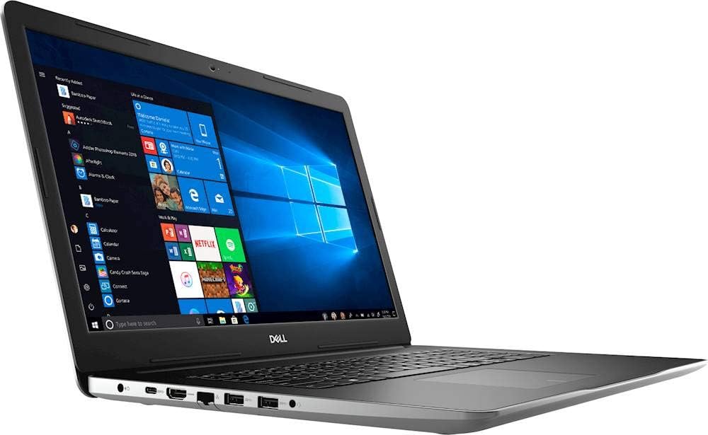 Dell Inspiron Laptop 17.3" Core i7-1065G7 16GB 256GB Ssd+2TB HD NVIDIA MX230 Open Box 3793-7275SLV