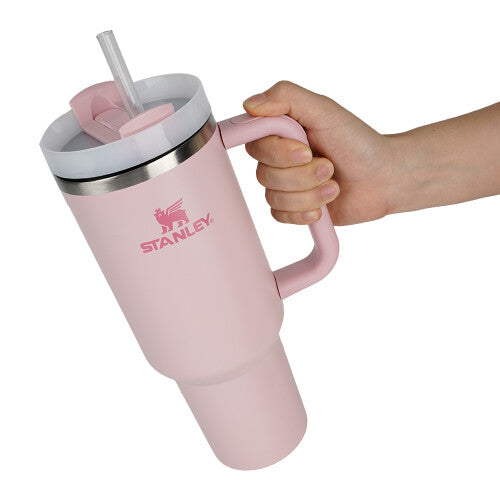Stanley Quencher H2.0 FlowState Insulated Thermal Mug Sakura Pink