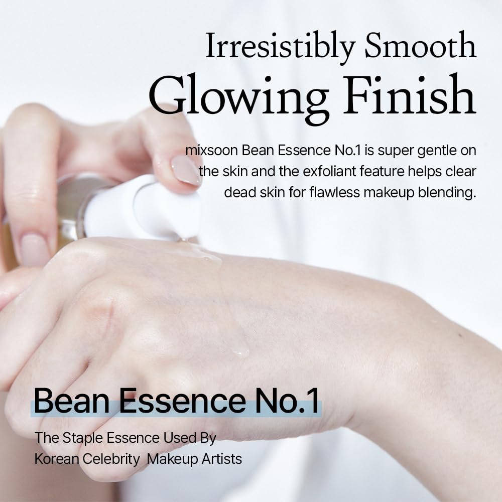 Bean Essence Exfoliating Hyaluronic Acid Serum Mixsoon