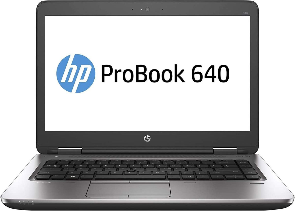 HP ProBook 640 G2, Intel Core i5 (6th Gen), 16GB RAM, 256GB SSD, HDMI, USB 3.0, Webcam, 14.1" HD Screen, Windows 10 Refurbished A+