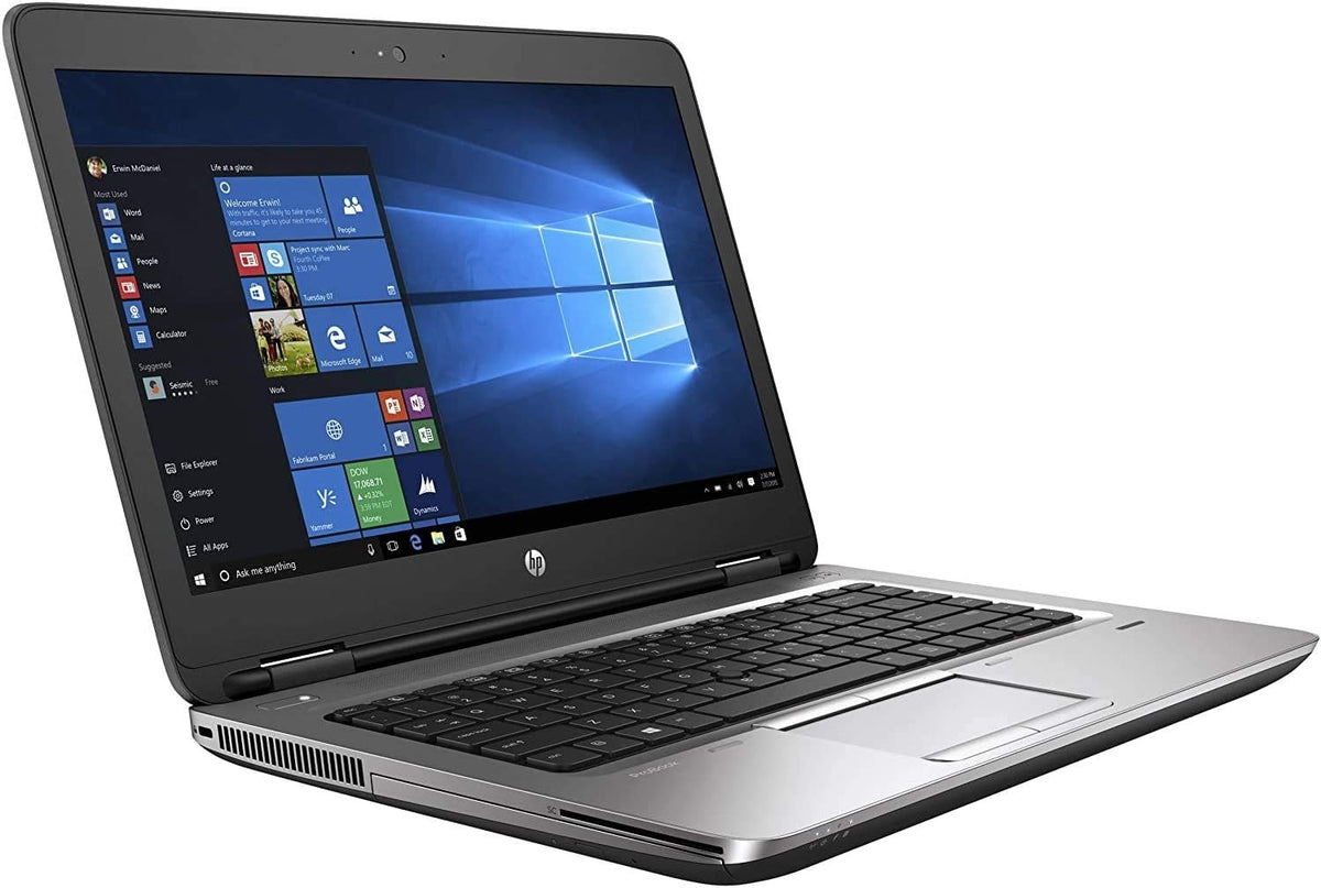 HP ProBook 640 G2, Intel Core i5 (6th Gen), 16GB RAM, 256GB SSD, HDMI, USB 3.0, Webcam, 14.1" HD Screen, Windows 10 Refurbished A+