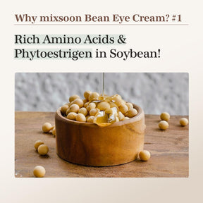 Bean Eye Cream with Mild Soothing Beans 20ml mixsoon