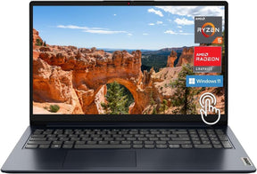 Lenovo 82VG00TYUS, AMD Ryzen 5 7520U, 8GB RAM Memory, 256GB SSD, 15.6" FHD Touch Screen, Win 11