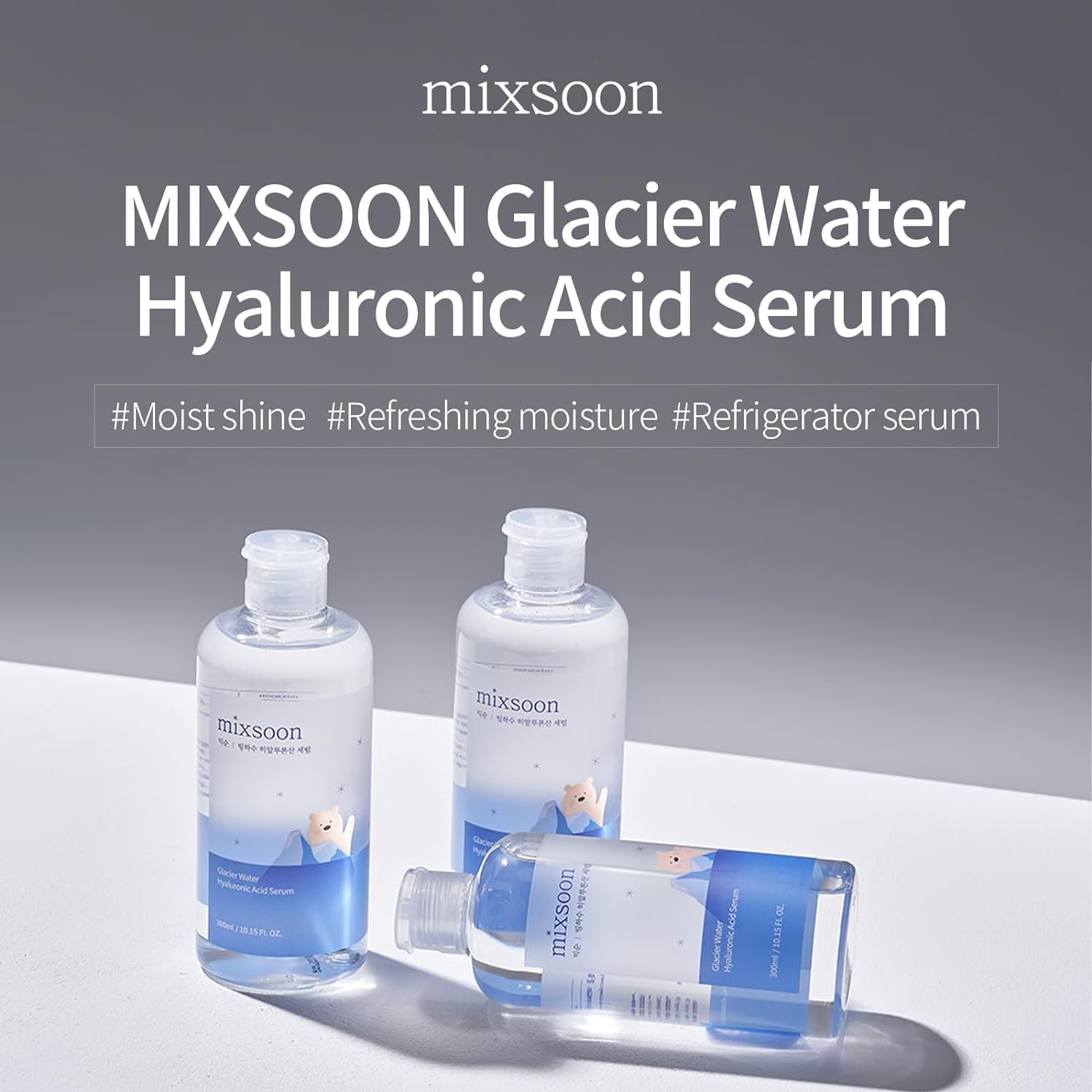 Glacier Water Hyaluronic Acid Serum 300ml mixsoon