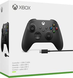 Xbox PC Gaming Controller with USB-C Cable - Black