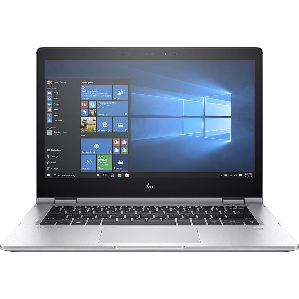 HP Elitebook x360 Laptop 13.3" Core i7-7500 16 GB 256 GB Ssd Touch/360° Ref +A WF046HPSL