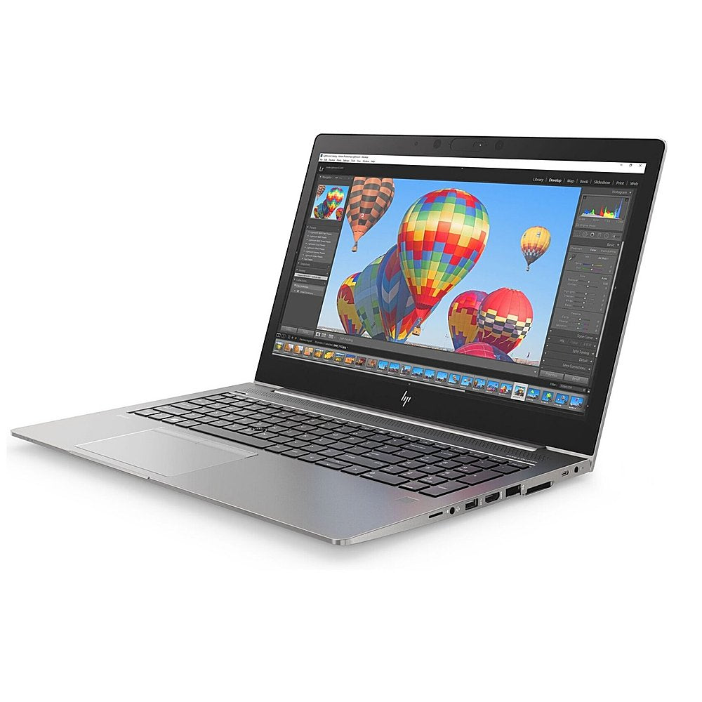 HP ZBook Laptop 15.6" Core i7-8500 16GB 256GB Ssd Win10 Ref +A