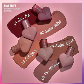 Lip Mousse Love Swipe with Raspberry Seed Oil 0.22 Oz