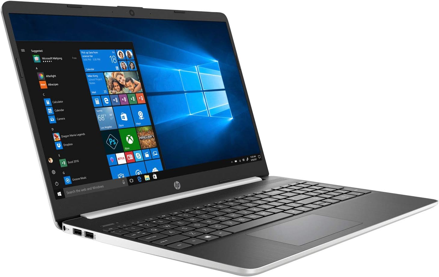 HP Laptop 15.6" Core i3-8145u 8GB 256GB Ssd Win 10 15-dy0008ca Open Box