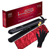 HSI Professional E038 1 inch 1st Generation Ceramic Flat Iron Hair Straightener - Black