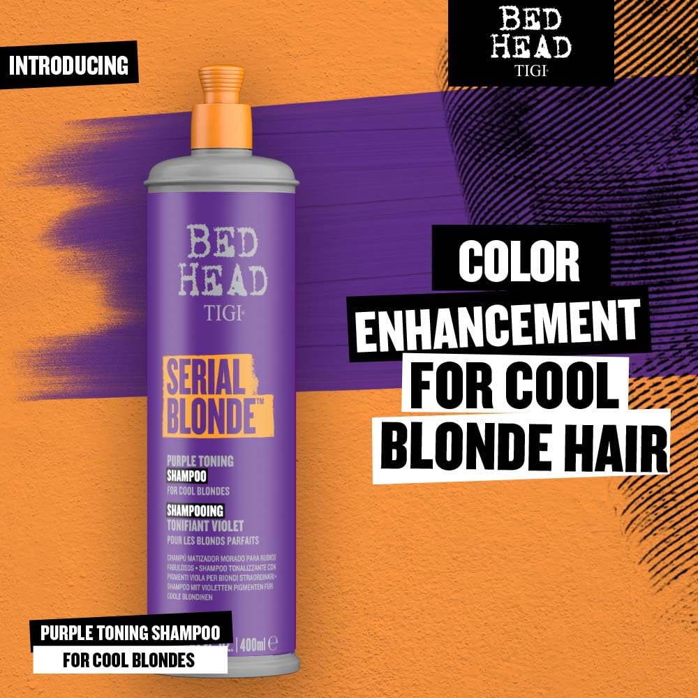 Bed Head Tigi Serial Blonde Purple Shampoo 400ml