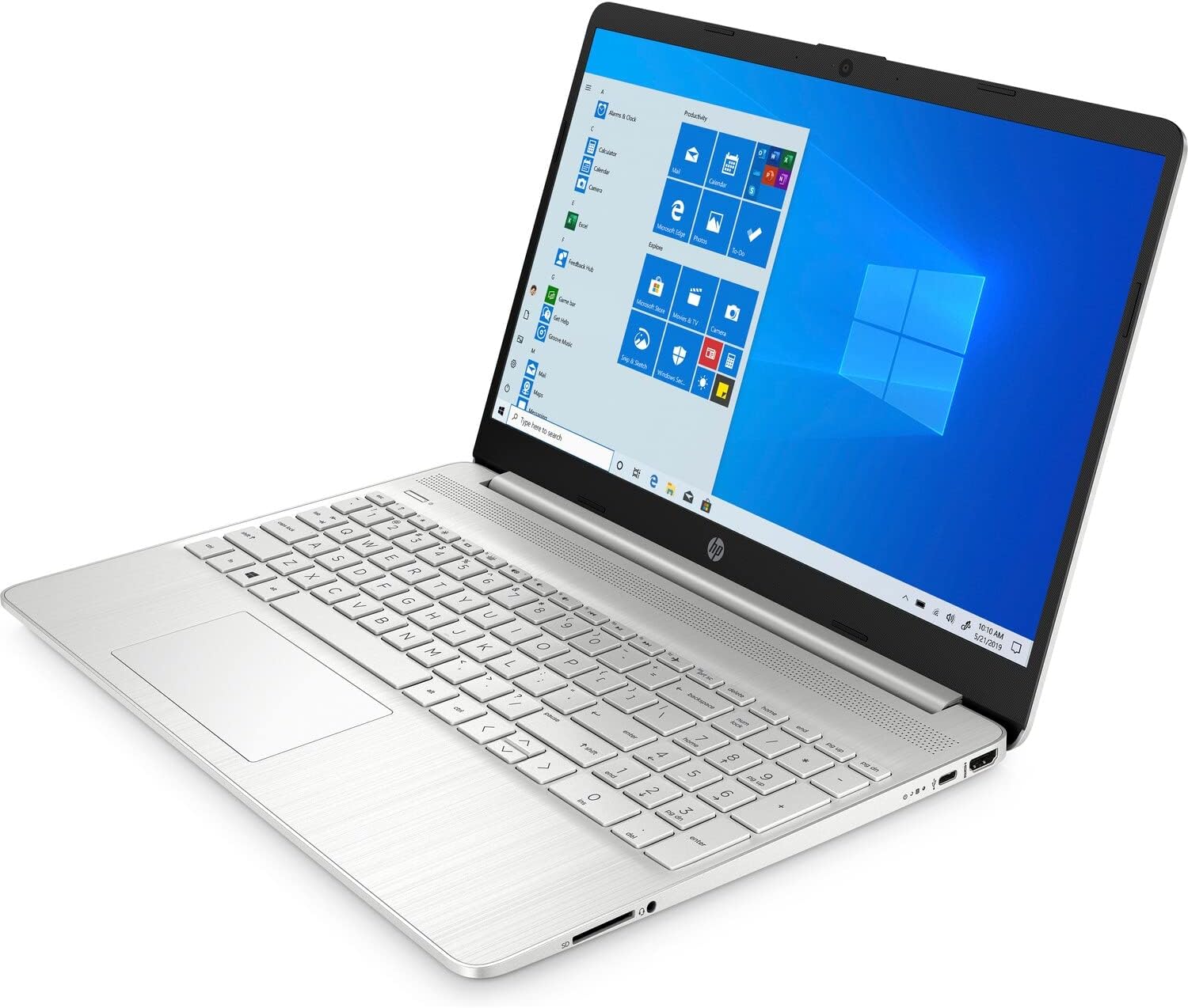 HP Laptop 15.6" Touchscreen Intel Pentium Gold 7505U 8GB 256GB Ssd Open Box 15-DY2005TG