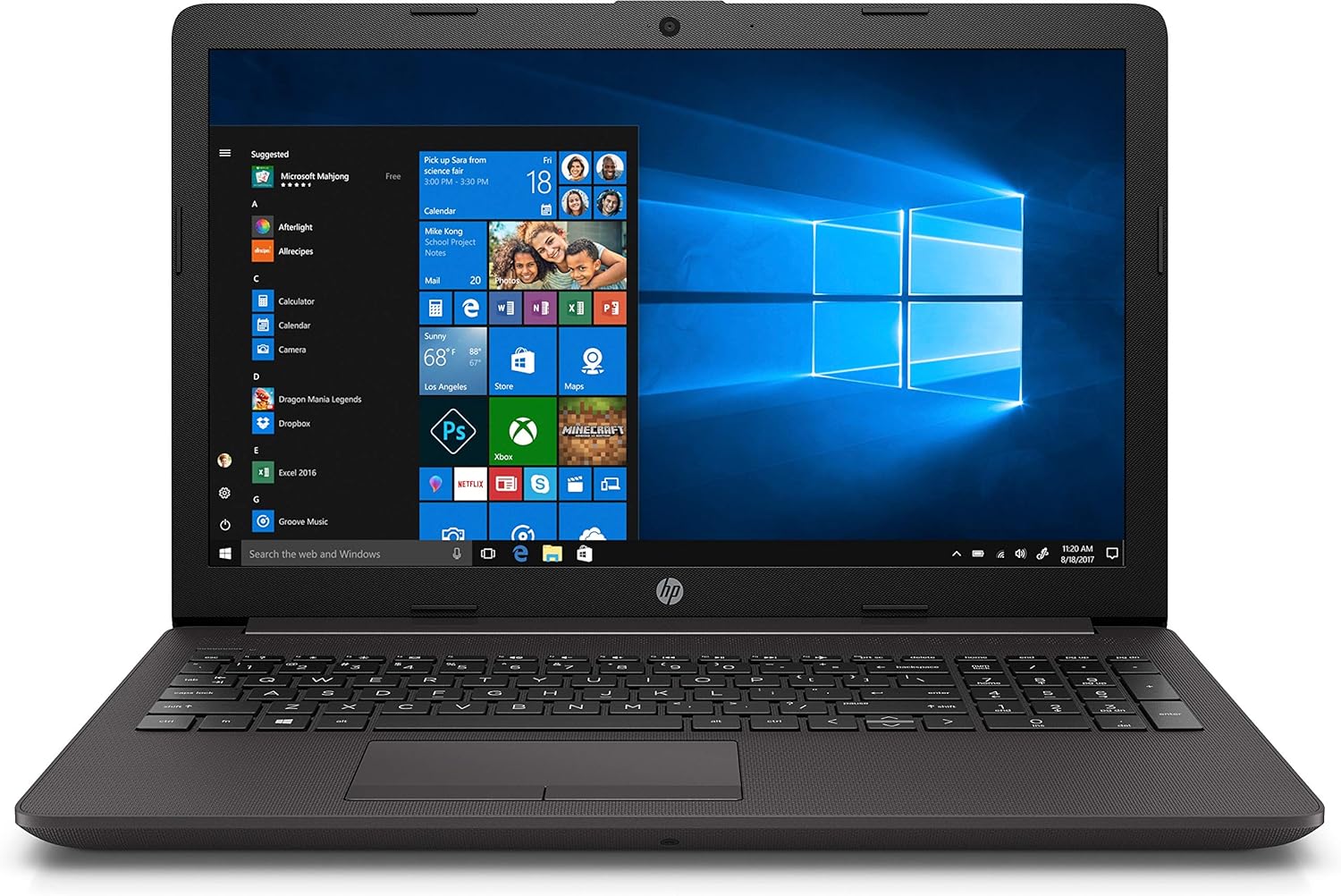 HP 250 Laptop 15.6" Core i5-10600 8GB 256GB SSD Ref +A WF056HPBK