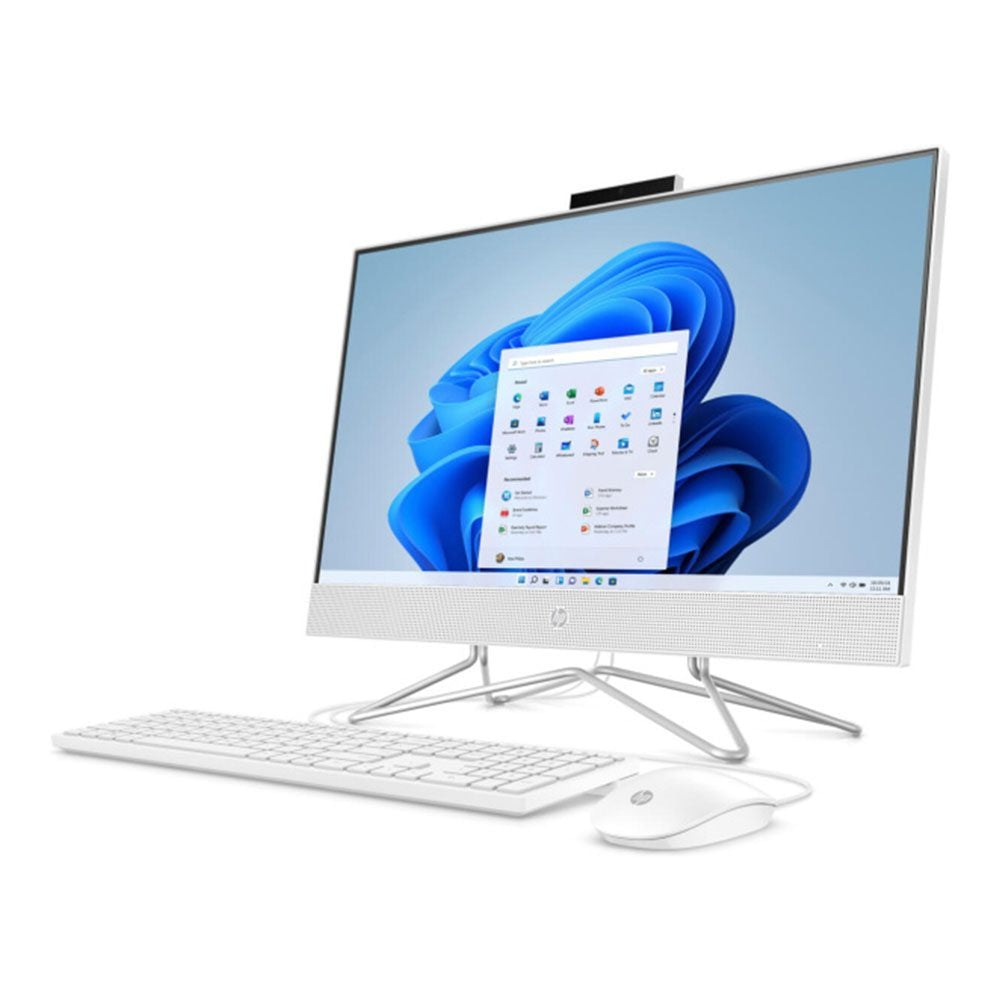 BRAND NEW HP 24-DF1000 All-in-One Desktop, Intel Core i3-1115G4, 8GB RAM, 256GB SSD, 23.8" FHD Display, Windows 10 Home (A14MHAA)