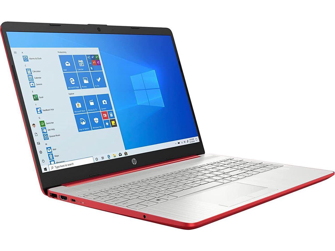 HP Laptop 15.6" Pentium Silver N5000 4GB 128GB eMMC Scarlet Red Open Box LT0003HPRD